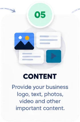 Submit business content, logo, photos and information